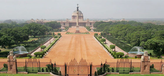 Rashtrapati Bhavan is the official home of the President of India. It has the Presidents official residence, halls, guest rooms and offices, it includes huge open spaces, residences of officials and other offices and utilities.